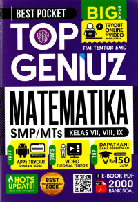 Image of Matematika SMP: Best Pocket Top Geniuz