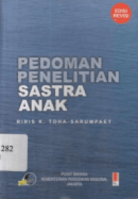 Image of Pedoman Penelitian Sastra Anak